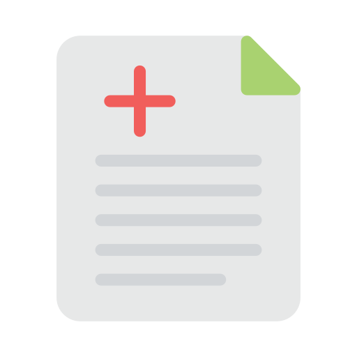 reporte de salud icono gratis