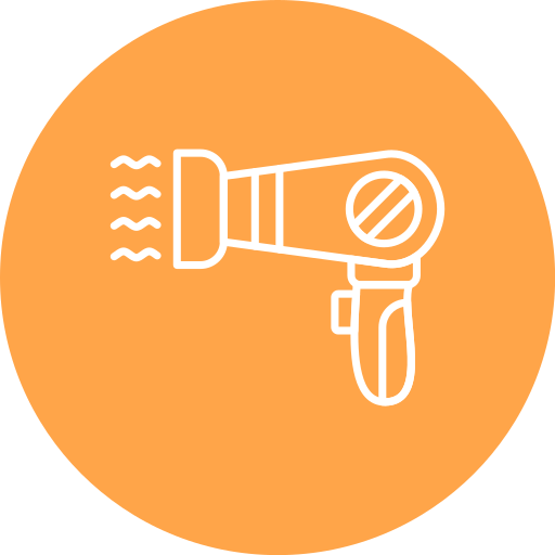 secador de pelo icono gratis