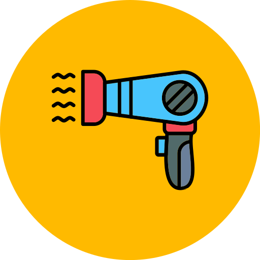 secador de pelo icono gratis