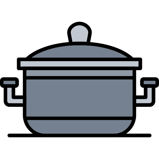 Cooking pot Generic color lineal-color icon