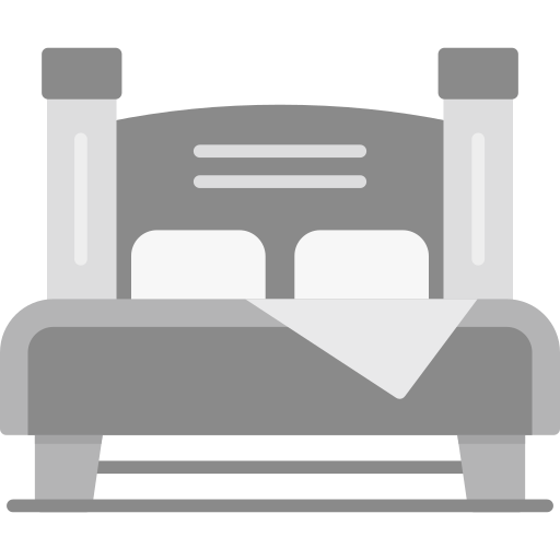 cama matrimonial icono gratis