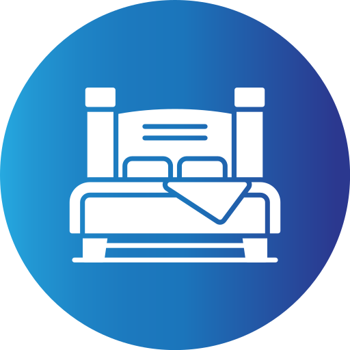 cama de casal grátis ícone cama de casal grátis ícone