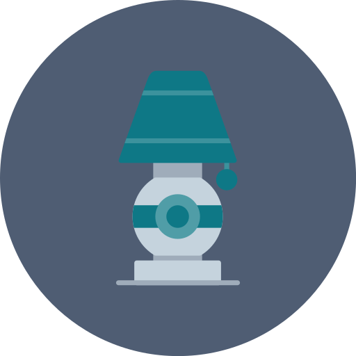 Desk lamp free icon Desk lamp free icon