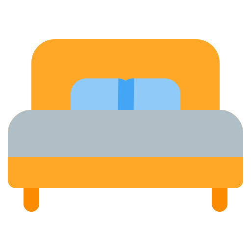 cama matrimonial icono gratis