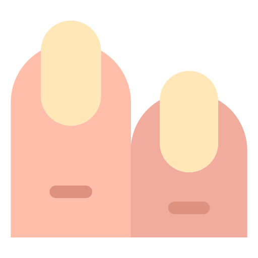 Fingers Generic color fill icon