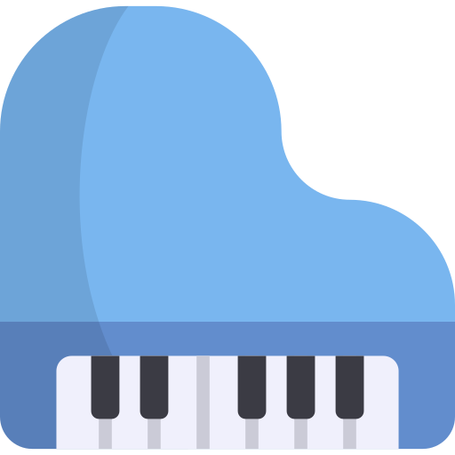 piano de cola icono gratis