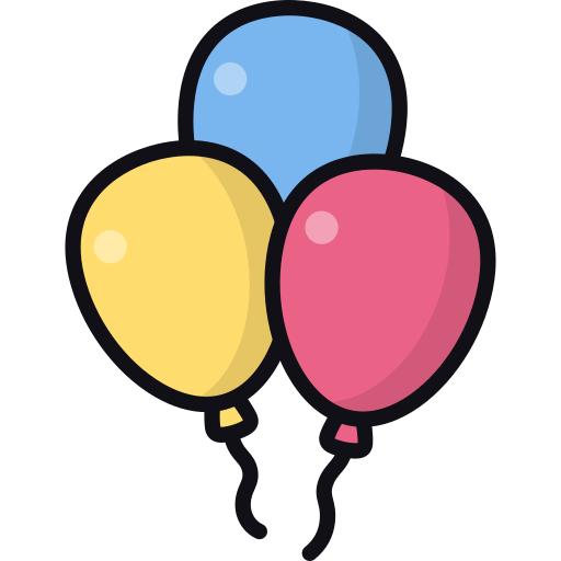 globos icono gratis