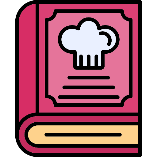 libro de cocina icono gratis