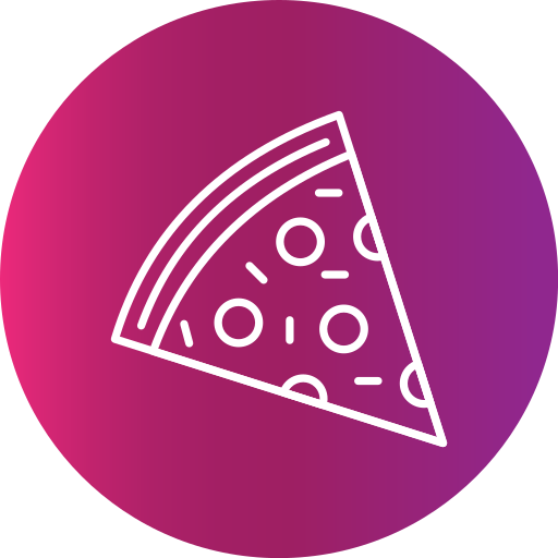 porción de pizza icono gratis