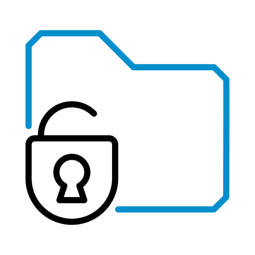 Unlock free icon