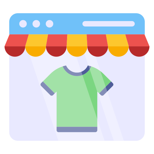 Online shopping Generic color fill icon