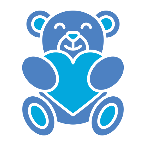 oso de peluche icono gratis