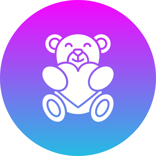 oso de peluche icono gratis