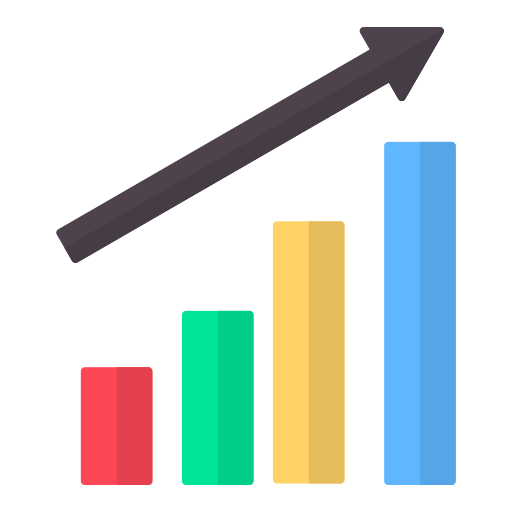 Chart Generic Color Fill Icon