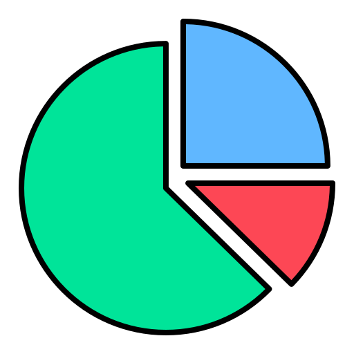 Diagram Generic color lineal-color icon