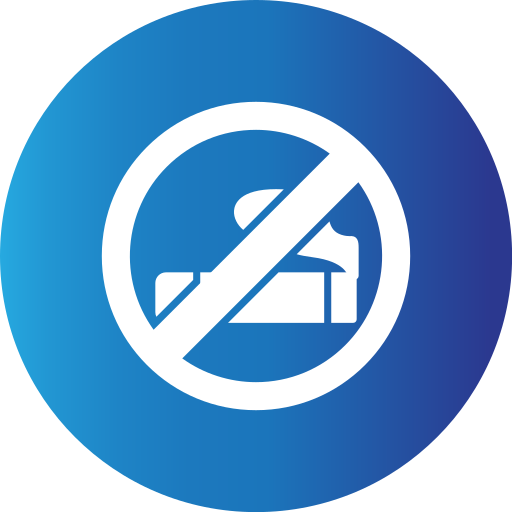 No smoking Generic gradient fill icon