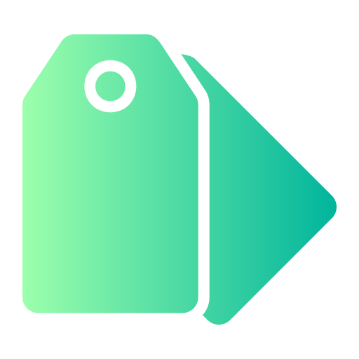 etiqueta de precio icono gratis