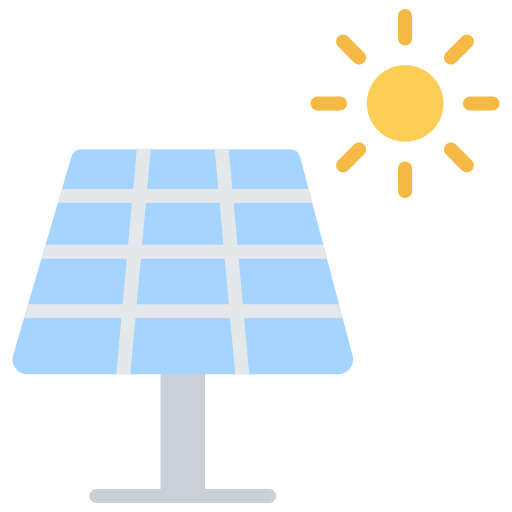 panel solar icono gratis