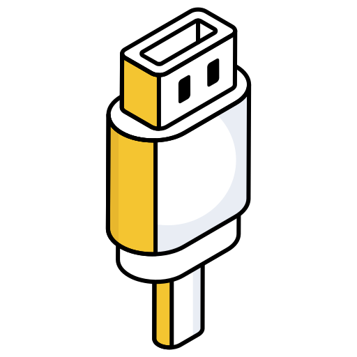 puerto usb icono gratis