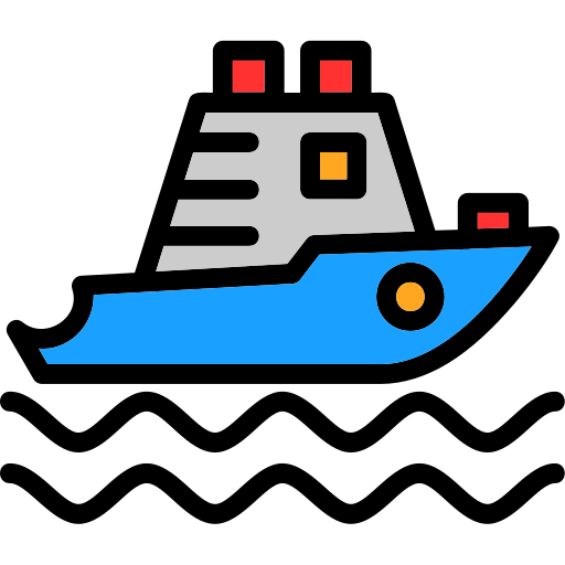 Yatch Generic color lineal-color icon