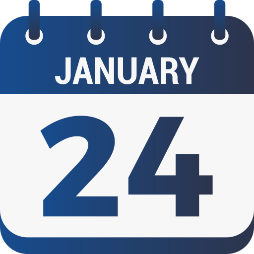 Twenty four free icon
