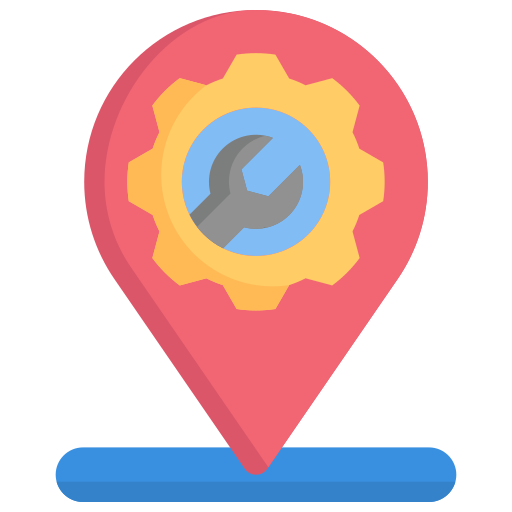 localización icono gratis