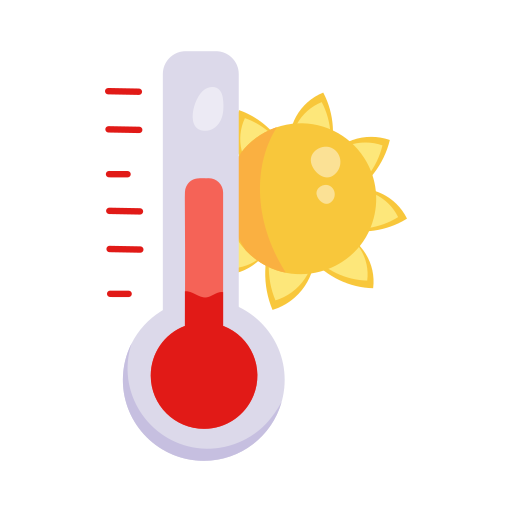 Thermometer Weather Icon PNG Clip Art - Best WEB Clipart