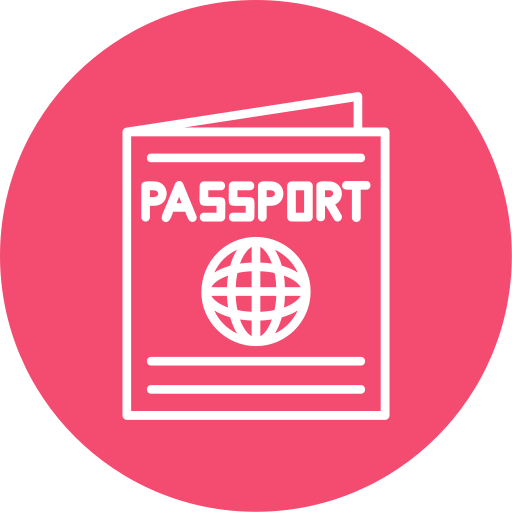 pasaporte icono gratis