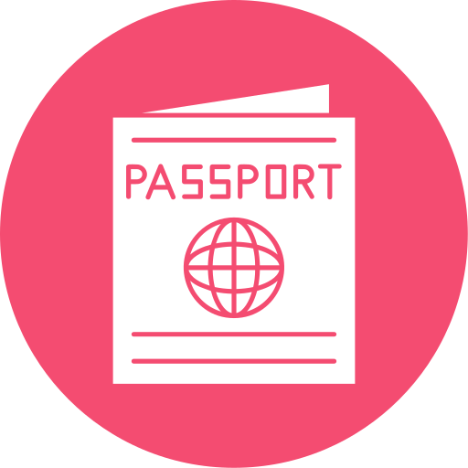 pasaporte icono gratis