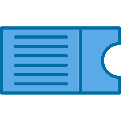 Ticket free icon