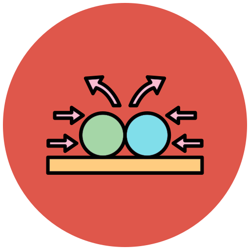 Collision free icon Collision free icon