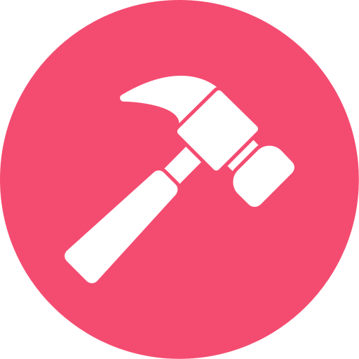 martillo icono gratis