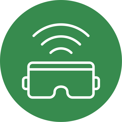 gafas inteligentes icono gratis