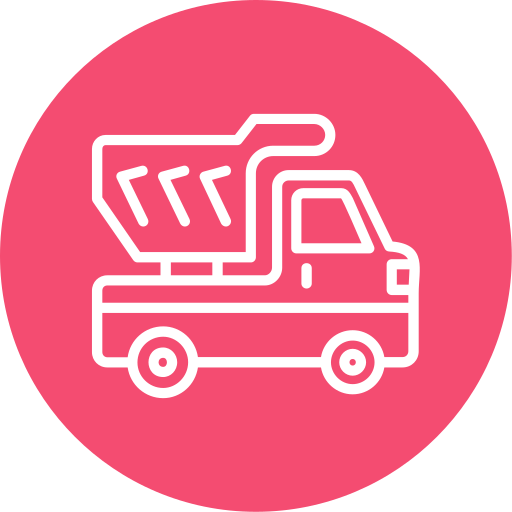 camión de la basura icono gratis