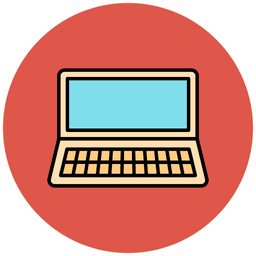 Laptop Generic color lineal-color icon