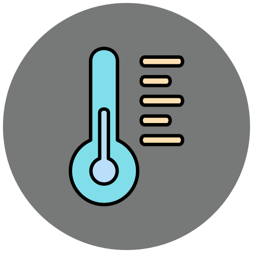 temperatura inteligente icono gratis