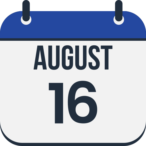 dieciséis icono gratis