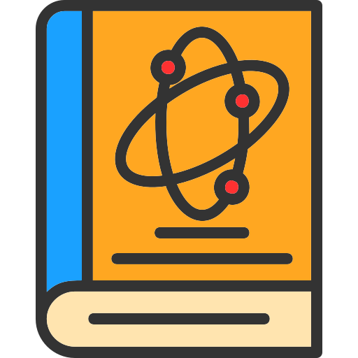 libro de ciencia icono gratis