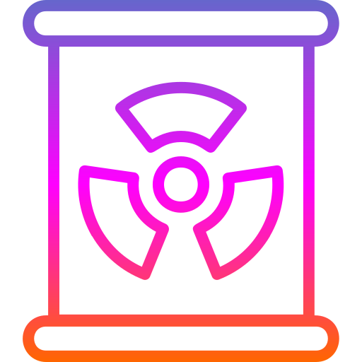 residuos tóxicos icono gratis