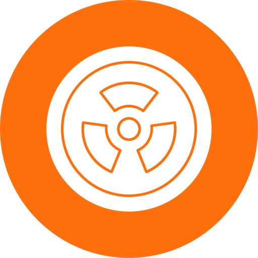 방사능 무료 아이콘