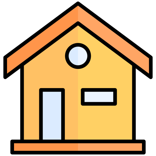 House Generic Color Lineal-color Icon