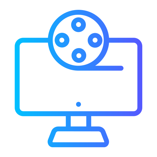 assistindo um filme grátis ícone assistindo um filme grátis ícone