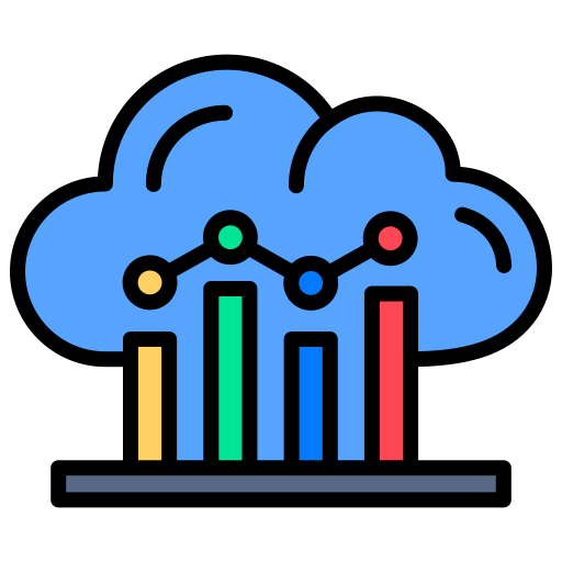 análisis de mercado icono gratis