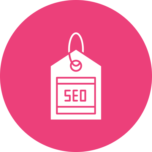 etiqueta seo icono gratis