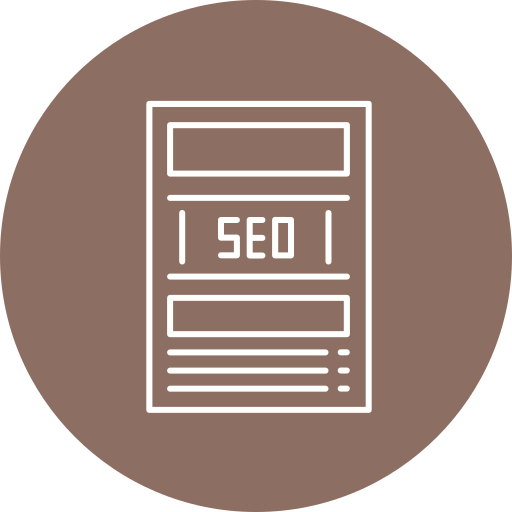 informe seo icono gratis