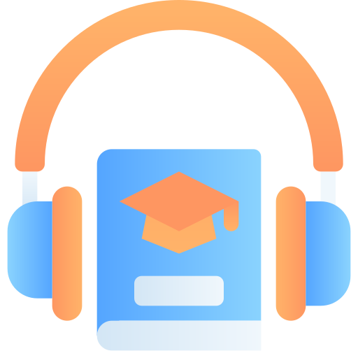 curso de audio icono gratis