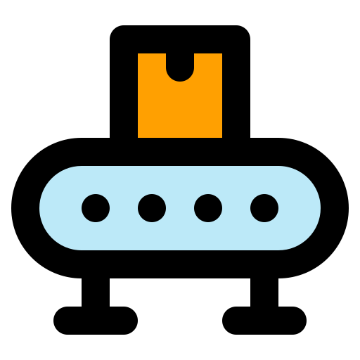 cinta transportadora icono gratis