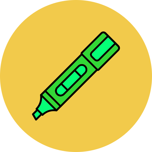 Highlighter free icon