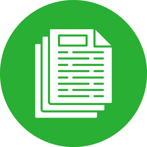 Document Generic color fill icon