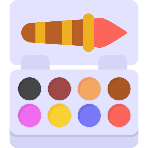 Watercolor Generic color fill icon